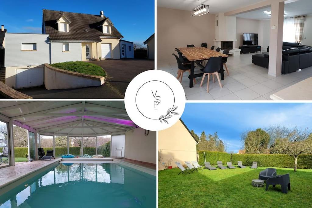 Villa Avec Piscine Chauffee A Moins 1H30 De Paris Saint-Pierre-des-Fleurs Extérieur photo