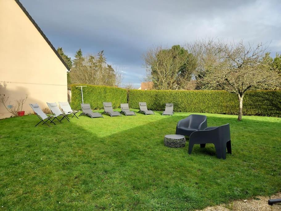Villa Avec Piscine Chauffee A Moins 1H30 De Paris Saint-Pierre-des-Fleurs Extérieur photo